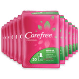 carefree pantiliners regular fresh scent