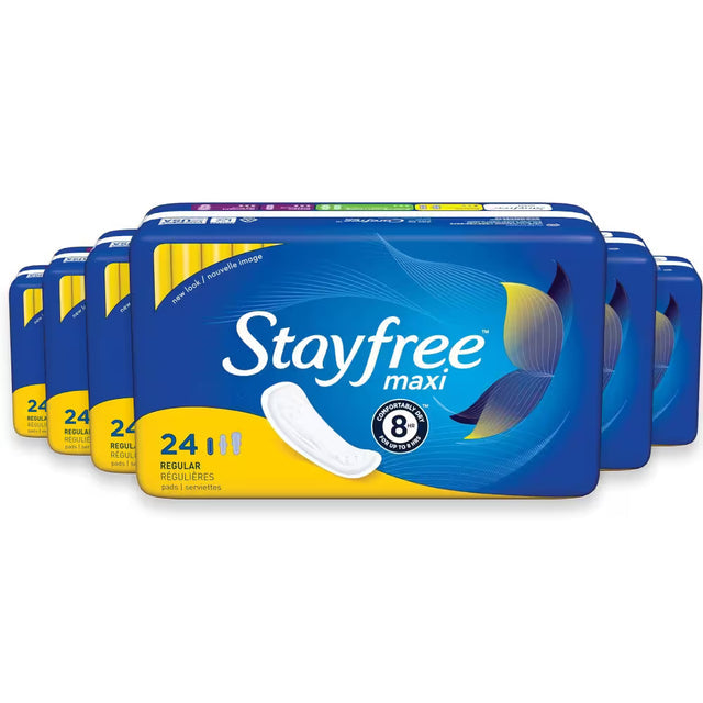 stayfree maxi pads regular