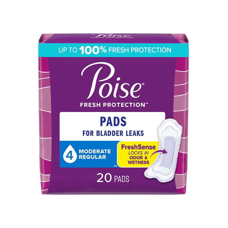 Poise® Women's Pads – Bladder Leak Protection